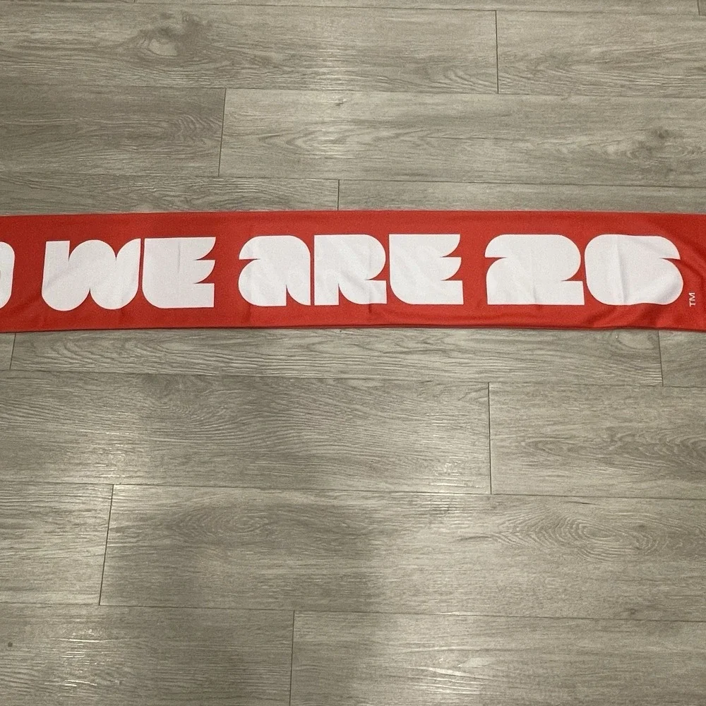 FIFA World Cup 2026 Soccer Trophy Graphic Fan Scarf